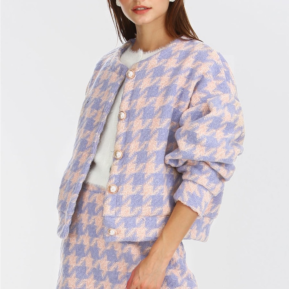Storets Lori Houndstooth 2 Piece Set Size M